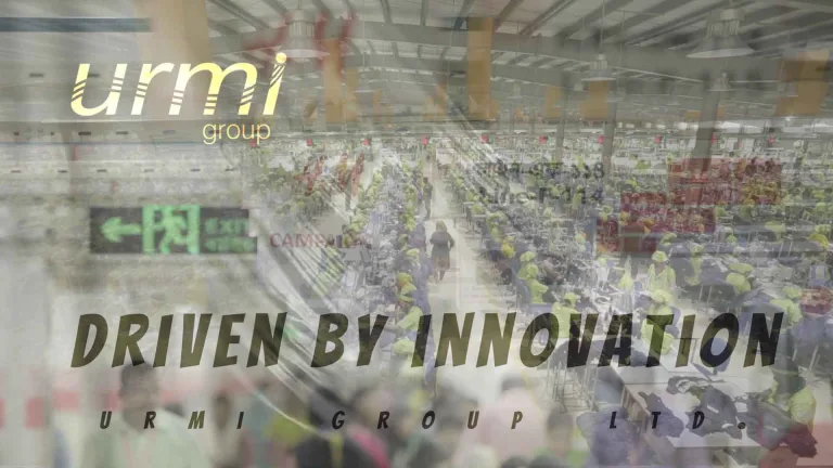 Thumbnail image depicting Urmi Group's commitment to innovation in their corporate film 'Driven by Innovation' by ARIF SONNET.