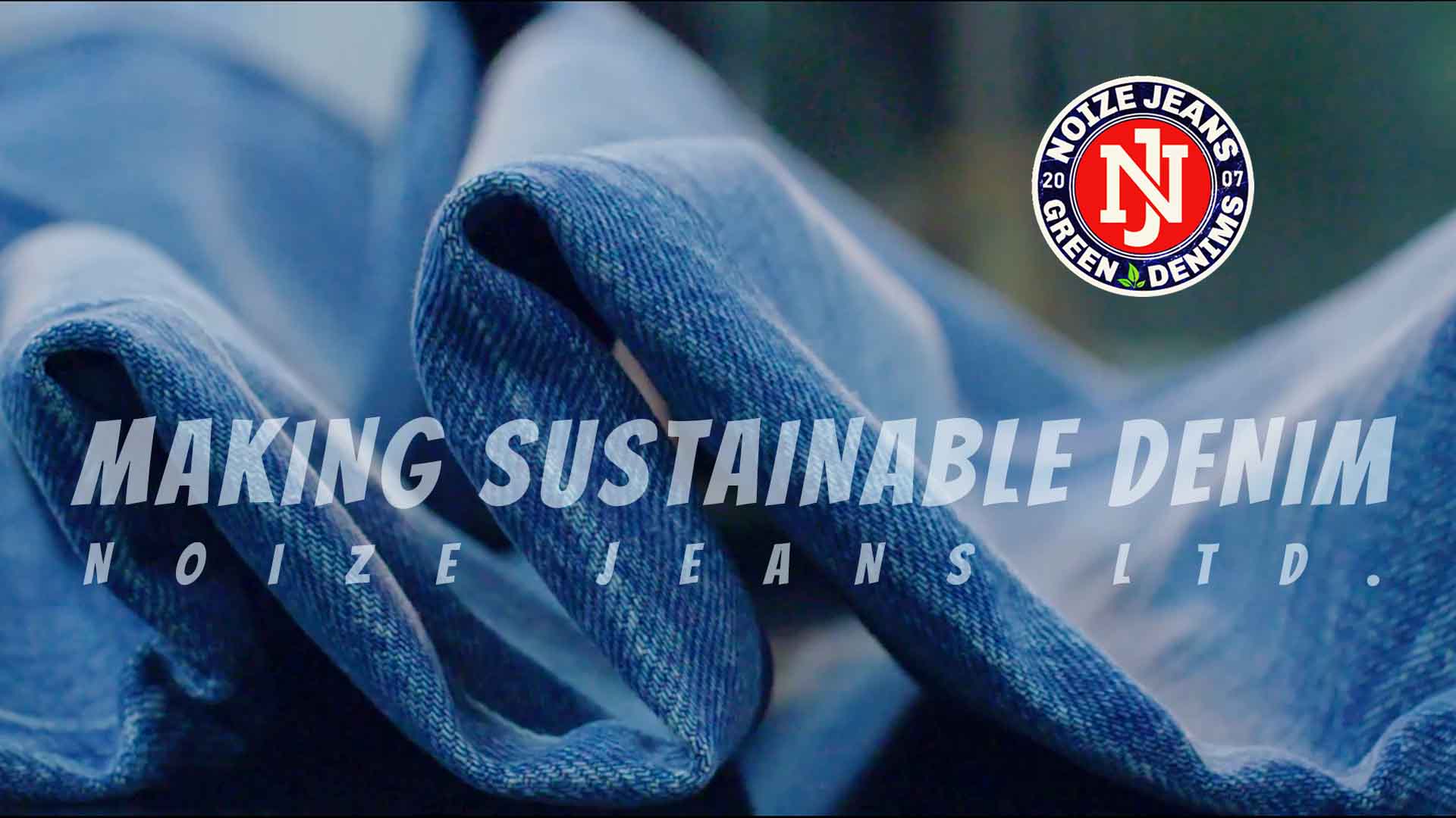 Thumbnail image illustrating sustainable denim production at NOIZE JENS, a visionary in eco-conscious fashion.